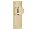 Brass Accents D07-K539G Privacy Set