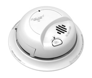 BRK 9120B 120VAC Ionization Smoke Alarm w/Battery Backup