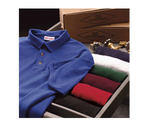 Brooks 2000RB3XL Blended Jersey Pique Polo - Royal Blue, 3X-Large