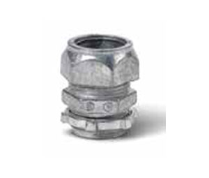 Brooks 2105 1/2" EMT Compression Connector - Pkg of 50 Only