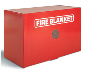 Brooks 2FB Drop-Down Fire Blanket Cabinet