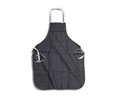 Brooks 39836MG Denim Apron w/ 2 Pockets