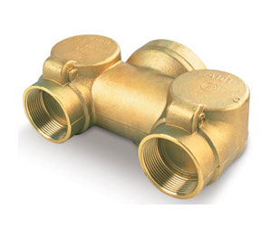 Brooks 616D Fire Department Connection - Concealed, 90° Siamese