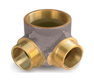 Brooks 634 Fire Department Connection - 90° Hydrant