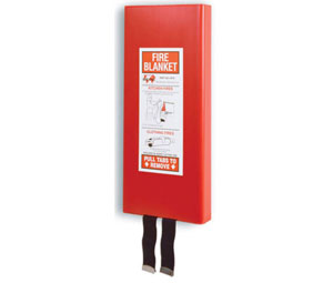 Brooks 64FB Fiberglass Fire Blanket and Cabinet