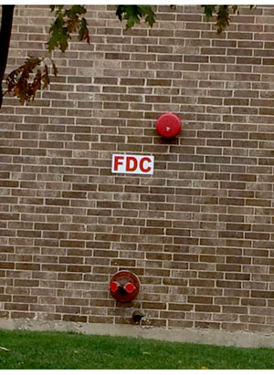 Aluminum ”FDC” Sign - 14