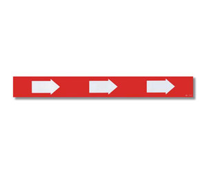 Brooks BL121 Self-adhesive Vinyl Directional Arrow - 12" x 1 1/2"