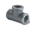 Brooks BP13 Black Pipe Fittings - Tee, 1/2"