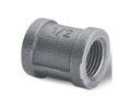 Brooks BP18 Black Pipe Fittings - Coupling, 1/2"
