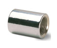 Brooks CR17 Chrome Pipe Fittings - Coupling, 3/8"