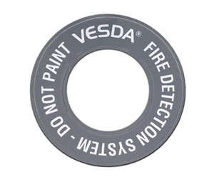 Brooks E700SPLG VESDA® Capillary Sampling Point Decal - Gray