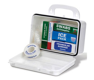 Brooks FA20124 #10 Unitized Standard First Aid Kit - Plastic, Full