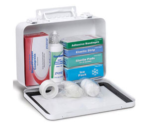 Brooks FA20424 First Aid Kit for Vehicles - Metal
