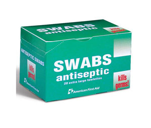 Brooks  FA50004 Antiseptic Wipes - Pkg/20