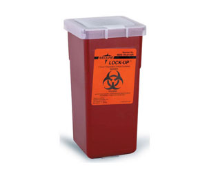 Brooks FA70211 Sharps Biohazard Disposal Container