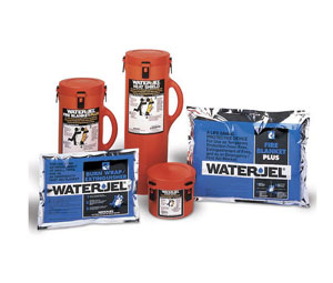 Brooks FA3630 WATER-JEL® Burn Wrap - 2 1/2' x 3', Canister