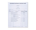 Brooks HMSPDE Hazardous Materials Dry-erase Shipping Document