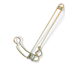 Brooks HWC5 Spring Clip Bracket - 5" - 5 1/8" Dia Shells