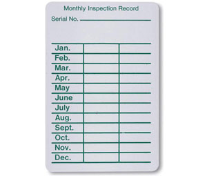 Brooks MTAG Inspection Label - 2" x 3"