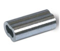 Brooks OS1 Oval, Zinc-Plated Copper Crimp - 3/64" (Pkg of 100 Only)