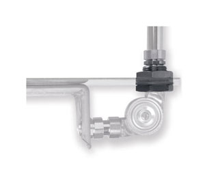 Brooks QSA13 Ansul-Style Corner Pulley Seal-fast Adapter - 1 1/8" Hole