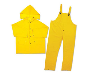 Brooks RW353L Choice™ 3-piece PVC/Polyester Rainsuit - Large