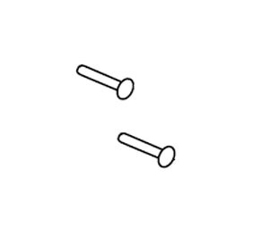 Brooks 162803SF Strike First Fire Extinguisher Parts - Handle and Lever Rivet