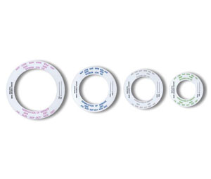 Brooks SSPCC3 Custom-imprinted Verification of Service Collar - Blue, 2 1/8" ID