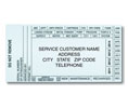 Brooks SSPVSTAG Custom Vinyl Service Label - 2 5/8" x 5 1/4"