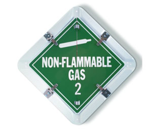 Brooks VHP1 "Non-Flammable Gas" Placard