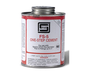Brooks VPCEMENT VESDA® CPVC Solvent Cement - 1 Pint