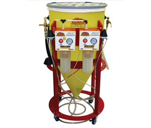 Brooks 3G0061GZ Getz Dual Plastic ABC Dry Chemical Filling System (For Portables & Wheeled Units) - 450 lb., Yellow