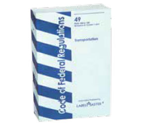 Brooks DOT16 Code of Federal Regulations