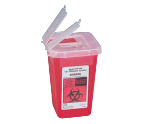 Brooks FAM949 Sharps Biohazard Container