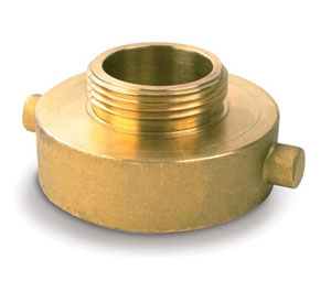 Brooks 725 FM Brass Reducer 2 1/2" x 1 1/2", Cast