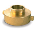 Brooks 721 FM Brass Reducer 2 1/2" x 1 1/2", Cast