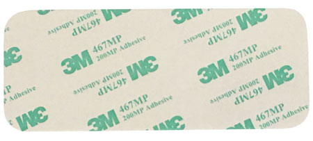 Adhesive-backed Aluminum Restaurant System Sign ”CAUTION...”