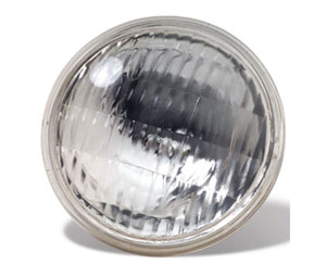 Brooks BH7555 Halogen Sealed Beam Lamp - 12 V, 8 W