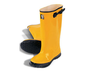 Brooks BYR1009RC Rubber Slush Boot - Size 9