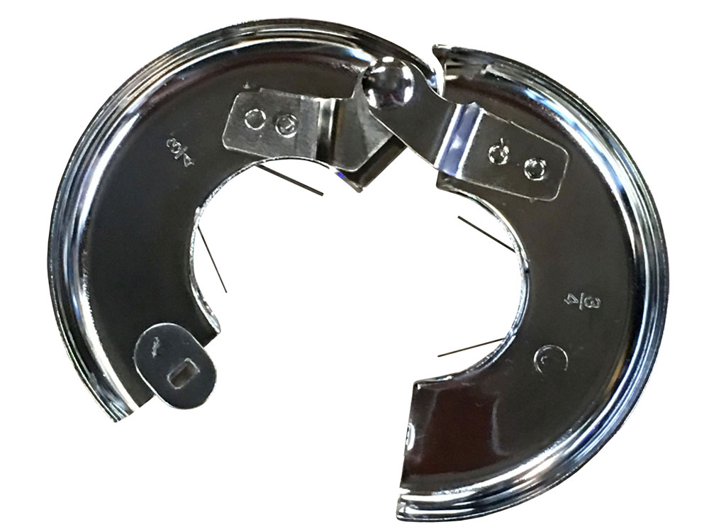 Brooks EP300 Fire Sprinkler Head Escutcheon Split, 3/4" ID x 2 3/4" OD