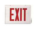 Brooks ESR1 Red/Green Exit Sign, AC Only