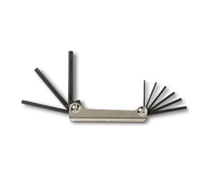 Brooks HTS2 Fold-Up Hex Tool Set - 9-Piece, Large