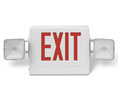 Brooks LED4 Combination Exit/Emergency Light - Red LED