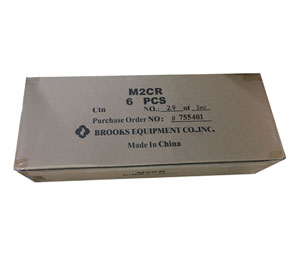 Brooks M2CR6 Red Mark II Series Replacement Cover - 27" x 10 3/16", Pkg/6