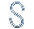 Brooks SHK Zinc-plated S-Hook - 1" (Pkg of 100 Only)