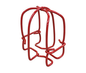 Brooks SPC660 Sprinkler Cage - 1-Piece, Red, 1/2"