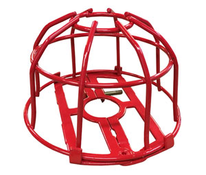 Brooks SPC680 Sprinkler Cage - 2-Piece, Red, 3/4"