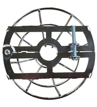 2-Piece Chrome Sprinkler Cage