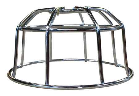 2-Piece Chrome Sprinkler Cage