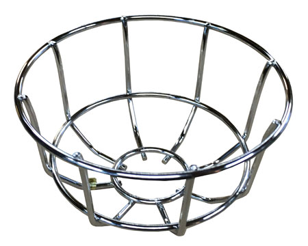 2-Piece Chrome Sprinkler Cage